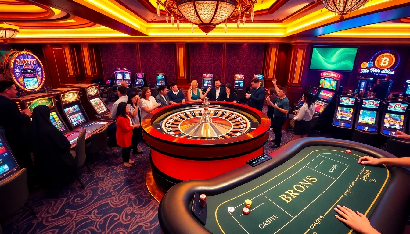 Vivez l'excitation du meilleur casino crypto avec des tables de jeu dynamiques et des joueurs enthousiastes.