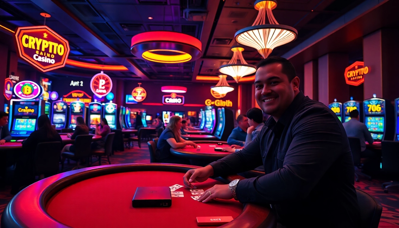 Les crypto casinos attirent les joueurs dans une ambiance vibrante et interactive.