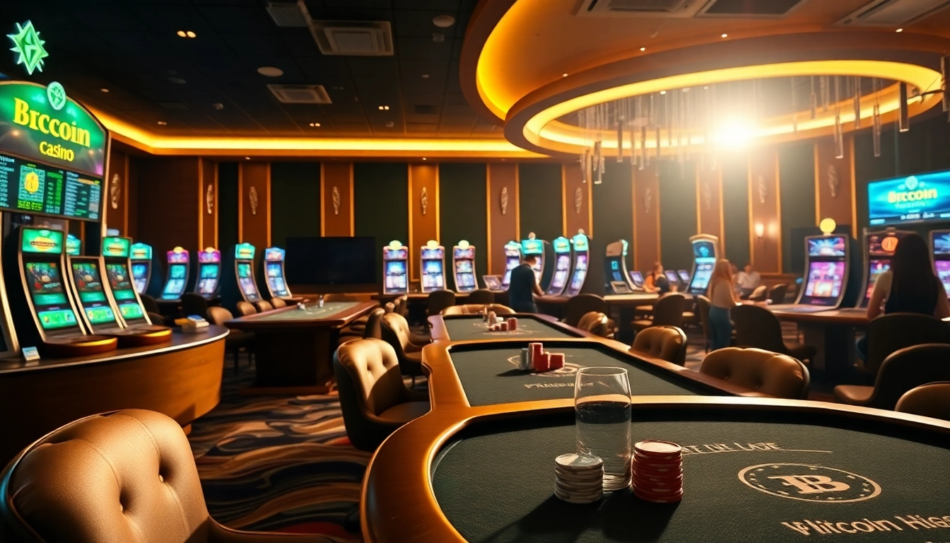 Profitez des jeux dans un Bitcoin casino moderne avec élégance et confort.